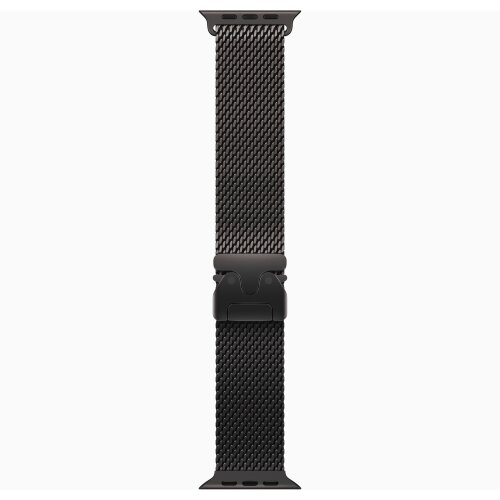 Apple Watch Ultra 2 49mm Titanium Case with Black Milanese Loop (Large)