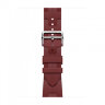 Apple Watch Ultra 2 Hermes 49mm Titanium, спортивный ремешок  Kilim красный
