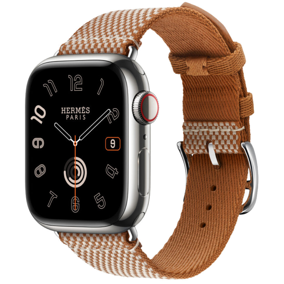 Купить Apple Watch 11 Hermes 42mm Toile Gold в Москве цена