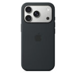 Силиконовый чехол для iPhone 17 Pro с MagSafe - Черный (Black) Силиконовый чехол для iPhone 17 Pro с MagSafe - Черный (Black)