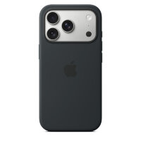 Силиконовый чехол для iPhone 17 Pro с MagSafe - Черный (Black)