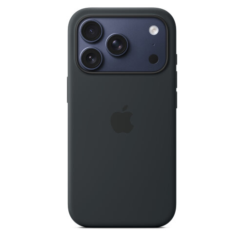 Силиконовый чехол для iPhone 17 Pro с MagSafe - Черный (Black)