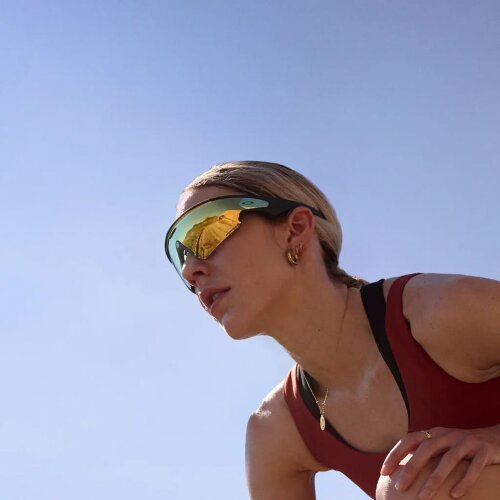 Oakley Meta Vanguard (Черная оправа, линзы Prizm 24K)
