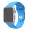 Ремешок спортивный для Apple Watch 42mm тёмно-синий