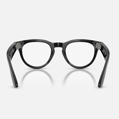 Ray-Ban Meta Gen 2 HeadLiner  Transitions (линзы прозрачные с затемнением в синий, глянцевая черная оправа)