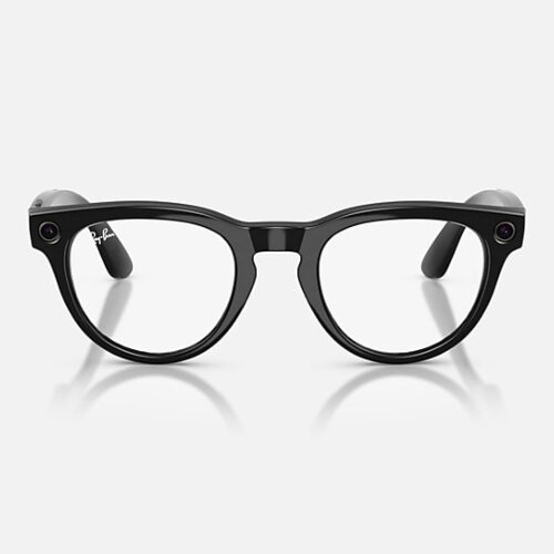 Ray-Ban Meta Gen 2 HeadLiner  Transitions (линзы прозрачные с затемнением в синий, глянцевая черная оправа)