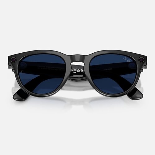 Ray-Ban Meta Gen 2 HeadLiner  Transitions (линзы прозрачные с затемнением в синий, глянцевая черная оправа)