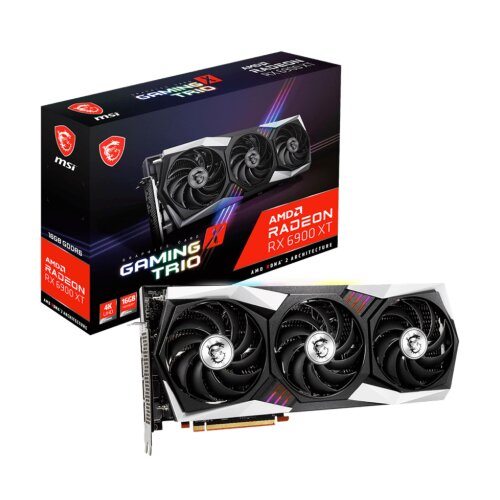 Игровая видеокарта MSI Radeon RX 6900 XT GAMING X TRIO 16G