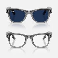 Ray-Ban Meta Gen 2 Wayfarer Transitions (прозрачная серая оправа, линзы с сапфировым автозатемнением) L