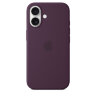 Силиконовый чехол для iPhone 16 с MagSafe - Plum (Бордовый)
