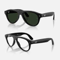 Ray-Ban Meta Gen 3 Aviator Transitions (черный / зеленый фотохром)