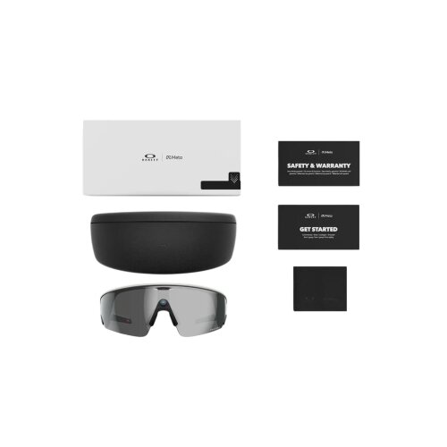 Oakley Meta Vanguard (Белая оправа, линзы Prizm Black)