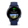 Умные часы Garmin Vivoactive 5 42mm, Metallic Navy Aluminum Bezel, Navy Case, Silicone Band