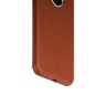 Кожаная накладка i-Carer для iPhone 8 Plus и 7 Plus коричневая