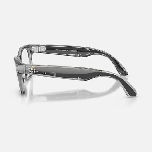 Ray-Ban Meta Gen 2 Wayfarer Transitions (прозрачная серая оправа, линзы прозрачные - сапфировый фотохром) M