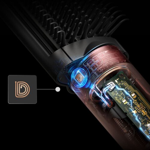 Мультистайлер и фен Dyson Airwrap Co-anda2x Curly+Coily - Ceramic apricot/Topaz