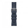 Apple Watch Ultra 2 Hermes 49mm Titanium, спортивный ремешок  Kilim синий