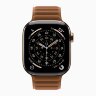 Apple Watch Series 11 46mm, Gold Titanium Case with Magnetic Link - Caramel