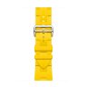 Ремешок Hermes для Apple Watch 42mm Kilim Single Tour - Желтый (Sun)