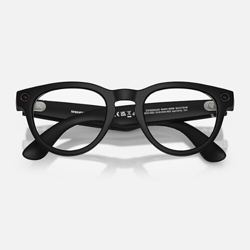 Ray-Ban Meta Gen 2 HeadLiner (матовая черная оправа, линзы прозрачные)