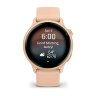 Умные часы Garmin Vivoactive 6 Metallic Pink Dawn, Pink Dawn Band