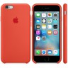 Чехол силиконовый для iPhone 6s Оранжевый