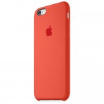 Чехол силиконовый для iPhone 6s Оранжевый