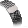 Ремешок на магните из нержавеющей стали для Apple Watch 42mm Серебристый