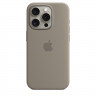 Силиконовый чехол для iPhone 15 Plus MagSafe - Глина (Clay)