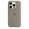 Силиконовый чехол для iPhone 15 Plus MagSafe - Глина (Clay)