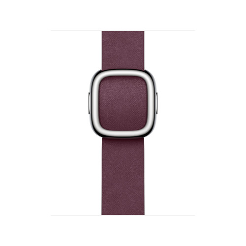 Apple Watch Series 9 41mm, Graphite Stainless Steel Case with Modern Buckle - Mulberry