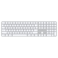 Magic Keyboard с Touch ID и цифровой клавиатурой для Mac - Английский (Белая)