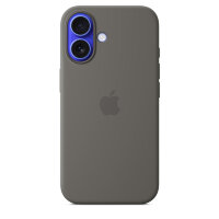 Силиконовый чехол для iPhone 16 с MagSafe - Stone Gray (Серый)