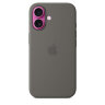 Силиконовый чехол для iPhone 16 с MagSafe - Stone Gray (Серый)