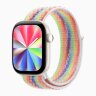 Apple Watch Series 12 42mm, Pearl White Ceramic Case with Sport Loop - Pride Edition