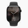 Apple Watch Series 10 42mm, Slate Titanium Case with Sport Band - Black