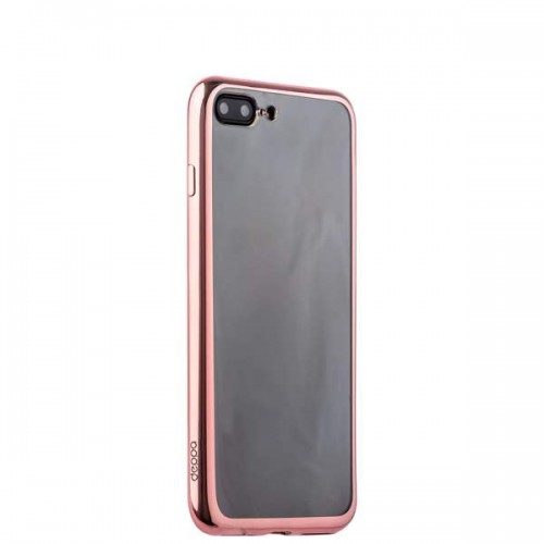 Силиконовая чехол-накладка Deppa Gel для iPhone 8 Plus и 7 Plus - Розовый глянец