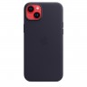 Кожаный чехол для iPhone 14 Plus с MagSafe - Черный