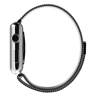 Стальной сетчатый браслет с Миланской петлей для Apple Watch 42mm