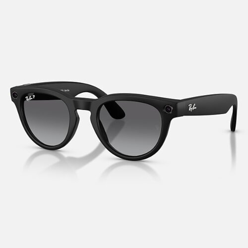 Ray-Ban Meta Gen 2 HeadLiner (матовая черная оправа, линзы графитовые Polarized)