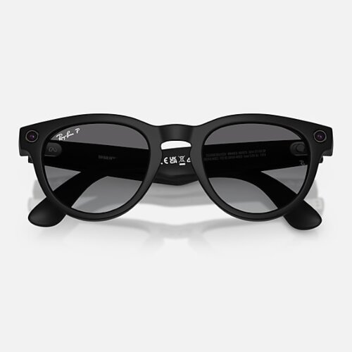 Ray-Ban Meta Gen 2 HeadLiner (матовая черная оправа, линзы графитовые Polarized)