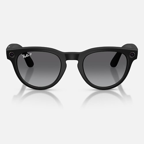 Ray-Ban Meta Gen 2 HeadLiner (матовая черная оправа, линзы графитовые Polarized)