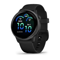 Умные часы Garmin Vivoactive 6 Slate, Black Band