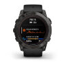 Умные часы Garmin Fenix 7X Pro 51mm Sapphire Solar Edition Carbon Gray DLC Titanium Black Band