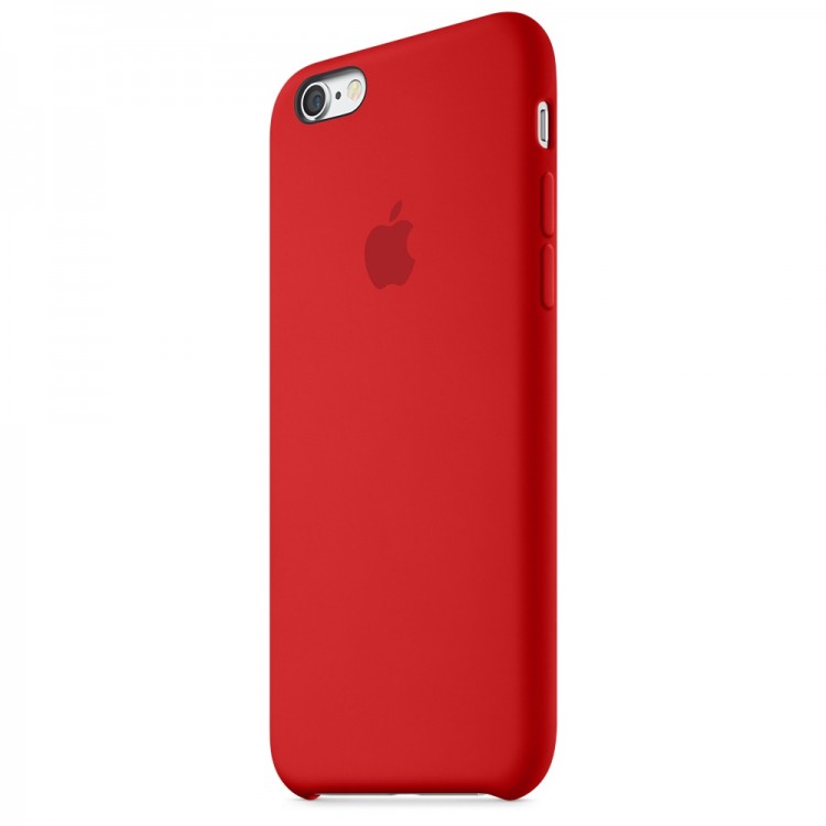 Чехол силиконовый для iPhone 6s Красный