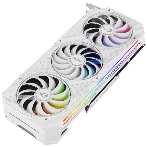 Видеокарта NVIDIA ASUS ROG Strix GeForce RTX 3080 White OC 10G