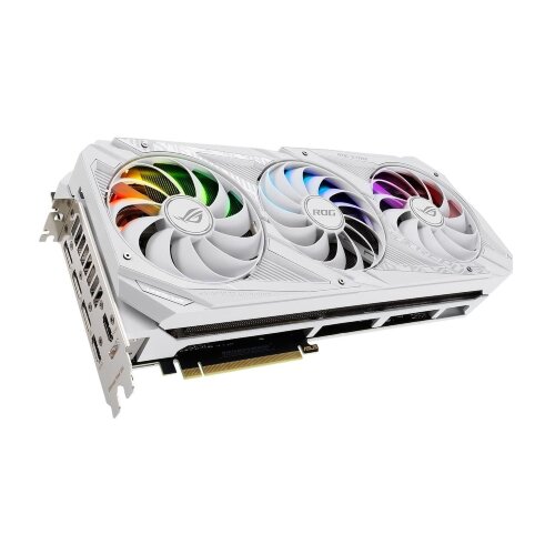 Видеокарта NVIDIA ASUS ROG Strix GeForce RTX 3080 White OC 10G