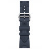 Apple Watch Hermes Series 9 41mm, спортивный ремешок Kilim синий