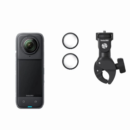 Экшн-камера 360 Insta360 X4 Motorcycle Handlebar Bundle