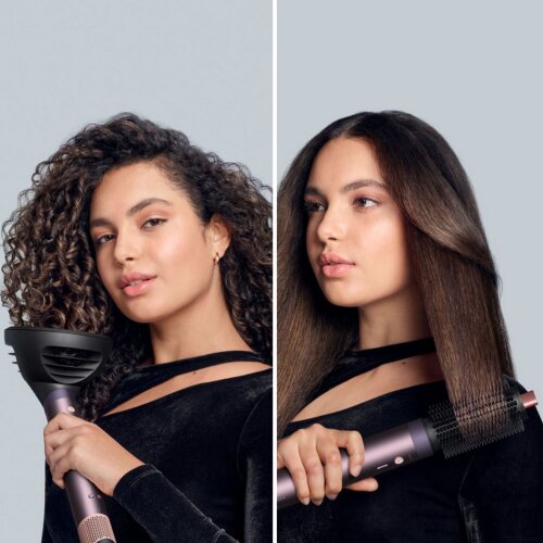 Мультистайлер и фен Dyson Airwrap Co-anda2x Curly+Coily - Jusper Plum
